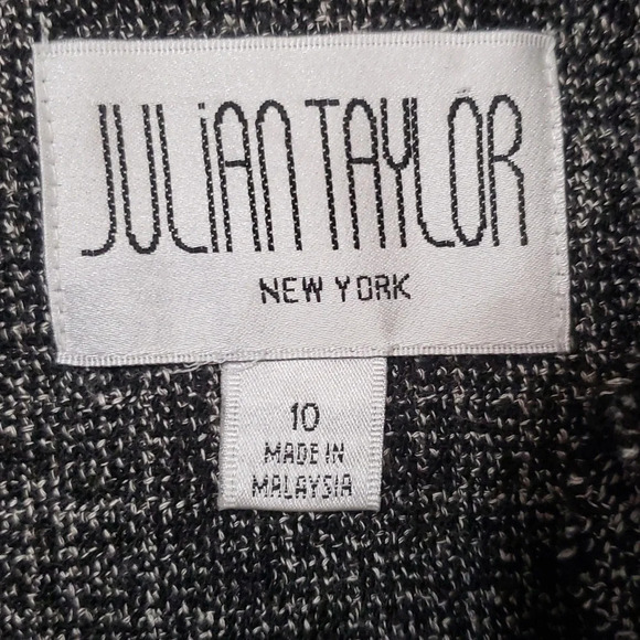 Julian Taylor New York Long Dressy Lightweight Coat Women's Size 10 - Picture 13 of 13